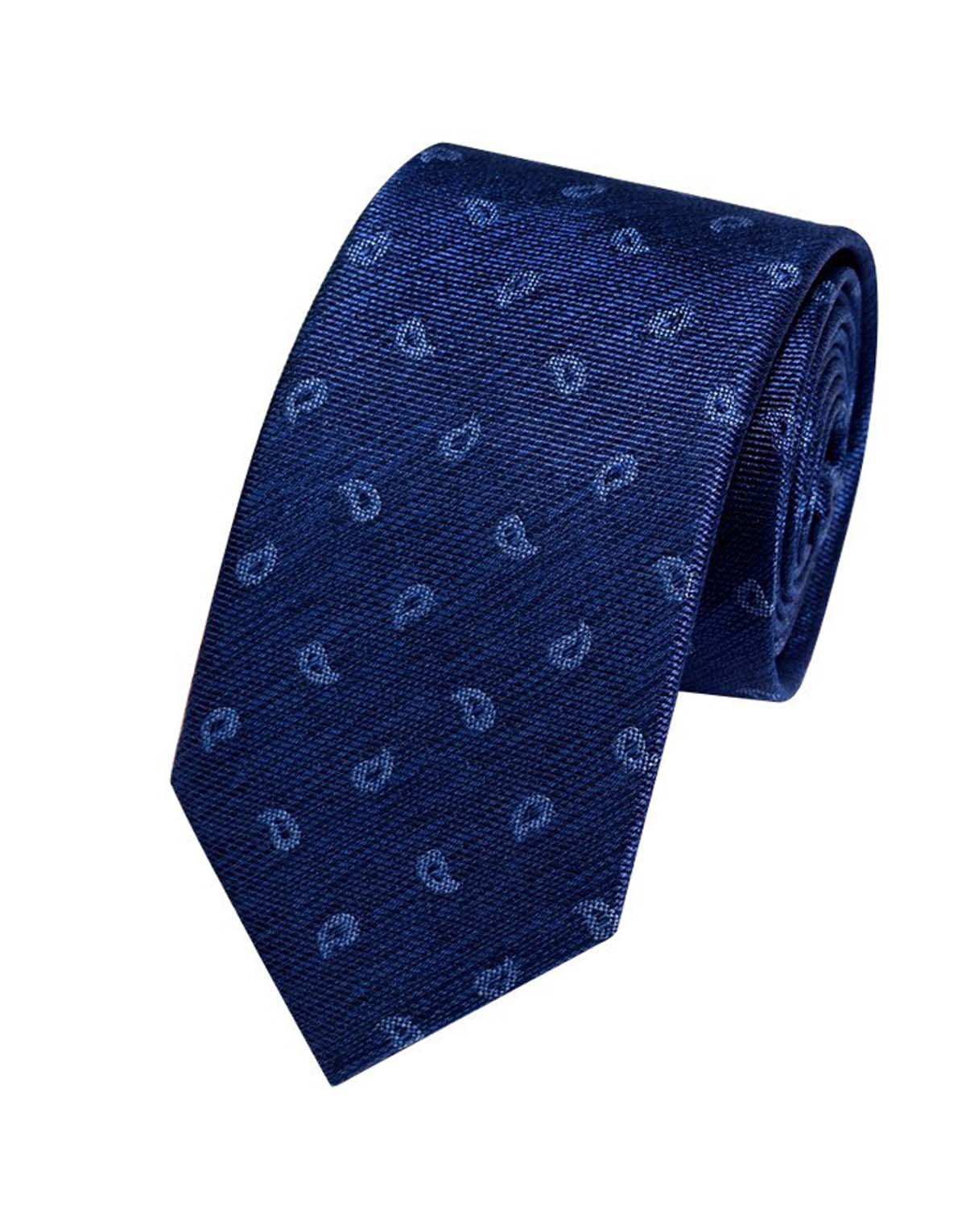 3D Small Floral Silk Tie-t20